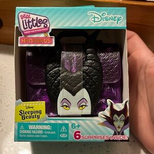 Disney maleficent real littles handbags with mini items NWT